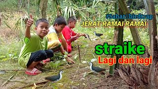 seru jerat ruak ruak rame rame bareng anak-anak_bird trap