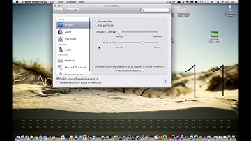 THỦ THUẬT: Thay đổi kích cỡ con trỏ chuột trong Mac  OS X