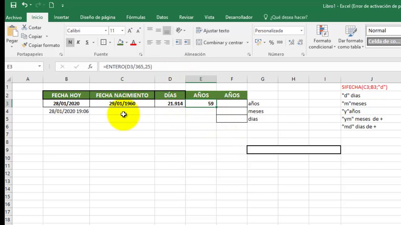 Como Calcular Los Dias Entre 2 Fechas En Excel Printable Templates Free