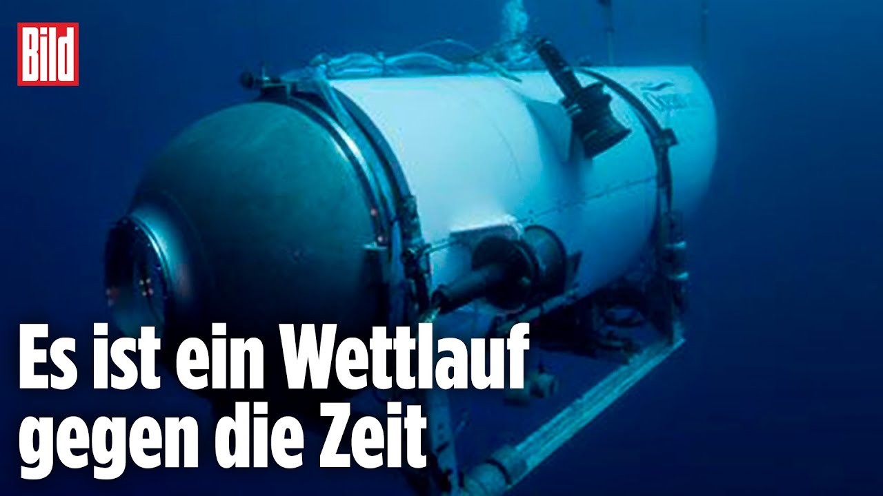 Mini-U-Boot bei Titanic-Expedition im Atlantik verschwunden - YouTube