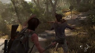 The Last of Us Part 2: Clicker kills a Stalker