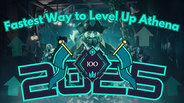 Fastest Way to Level Up Athena in 2025 | Solo-Friendly & No PvP Needed! | Sea of Thieves