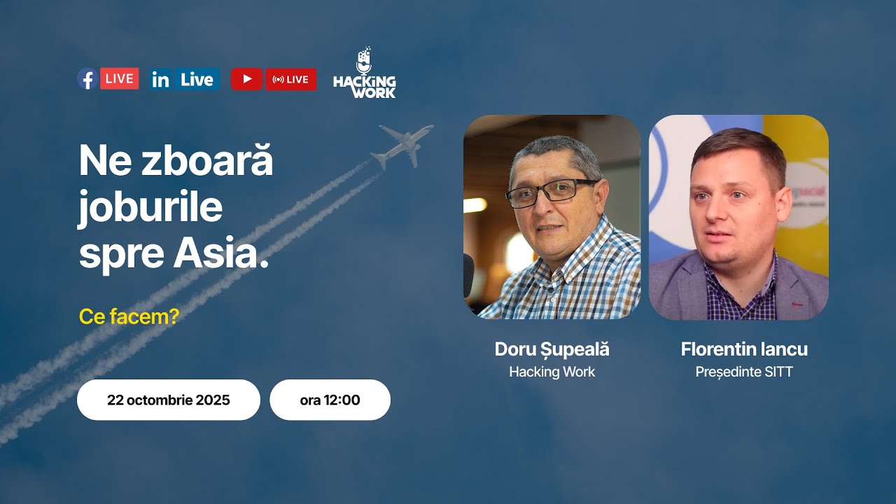 LIVE: Ne zboară joburile spre Asia. Ce facem?