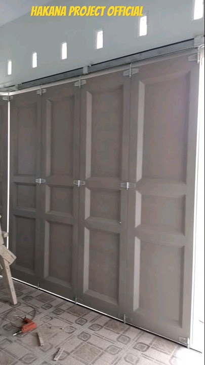 pasang pintu garasi sliding tikung 5#shorts