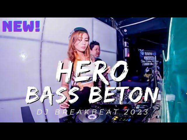 DJ ALAN WALKER & SASHA ALEX SLOAN - HERO REMIX BREAKBEAT - DJ BREAKBEAT TERBARU BASS BETON 2023 class=