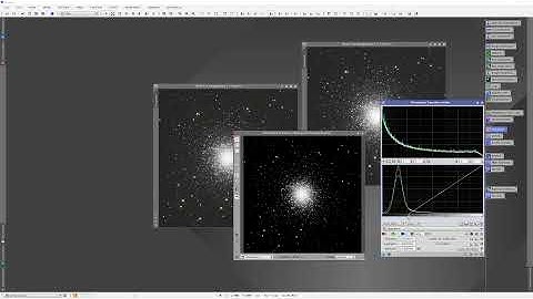 M13 PixInsight basic process