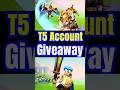 Free T5 Account  Giveaway | Lords Mobile Ubai Store Event 🔥