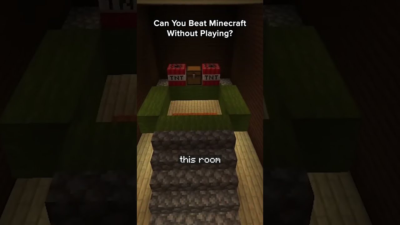 Can You Beat Minecraft Without Playing 
