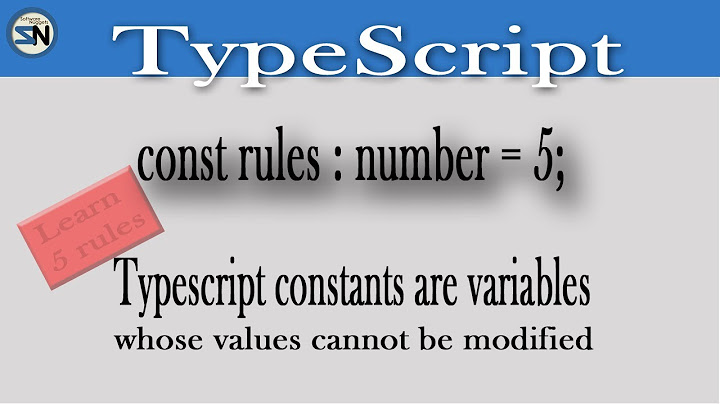 The const modifier can only be used in typescript files