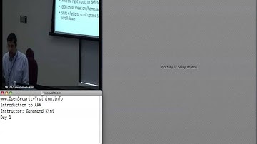 OpenSecurityTraining: Introduction to ARM (Day 1, part 5)