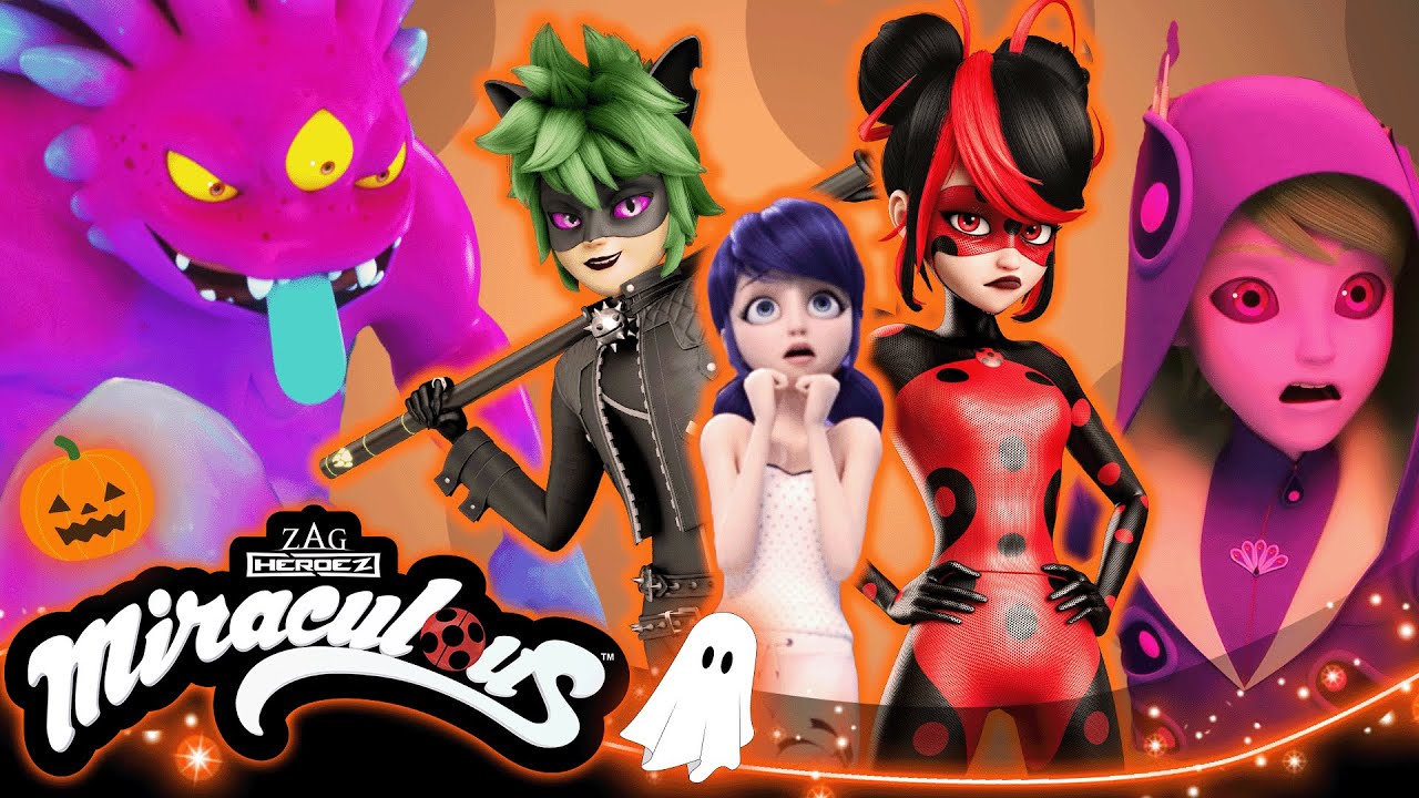 🇪🇸 🎃 HALLOWEEN - COMPILACIÓN 2024 👻🦋 | Miraculous - Las Aventuras de Ladybug 🇪🇸