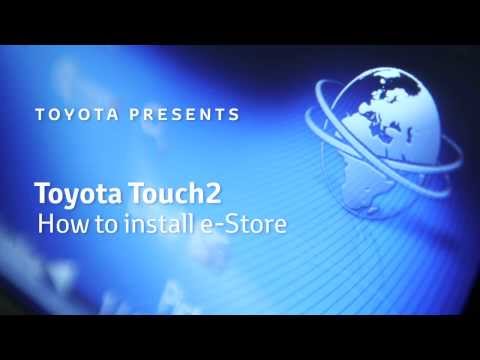 Toyota Touch2 - How to install e-Store