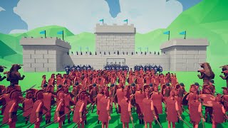 Brick Castle Defense War and The King Treasure Guardians TABS Mod Totally Accurate Battle Simulator