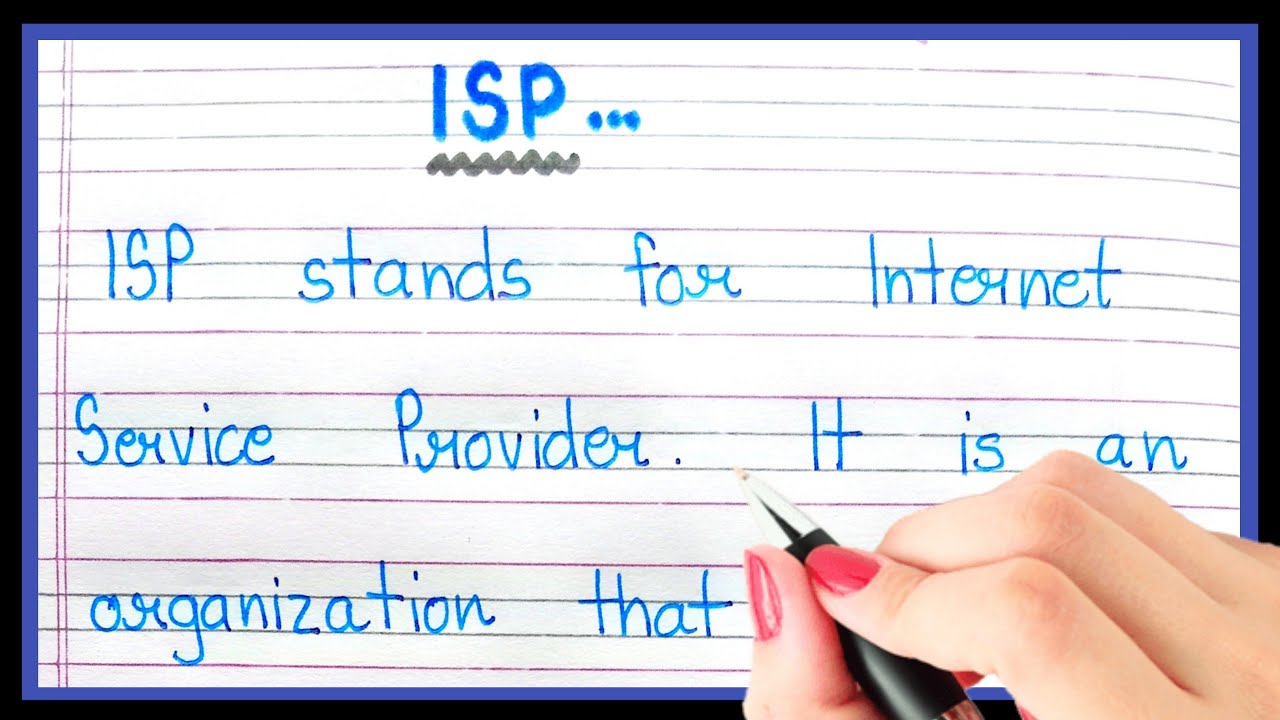 What is ISP | Definition of ISP | ISP kise kahte hain | Full form of ISP