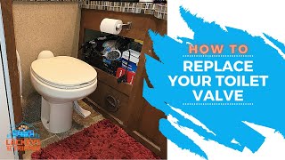 How To Replace Your Thetford RV Toilet Valve (Under 5 Minutes)