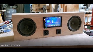 DIY Car Stereo Boom Box