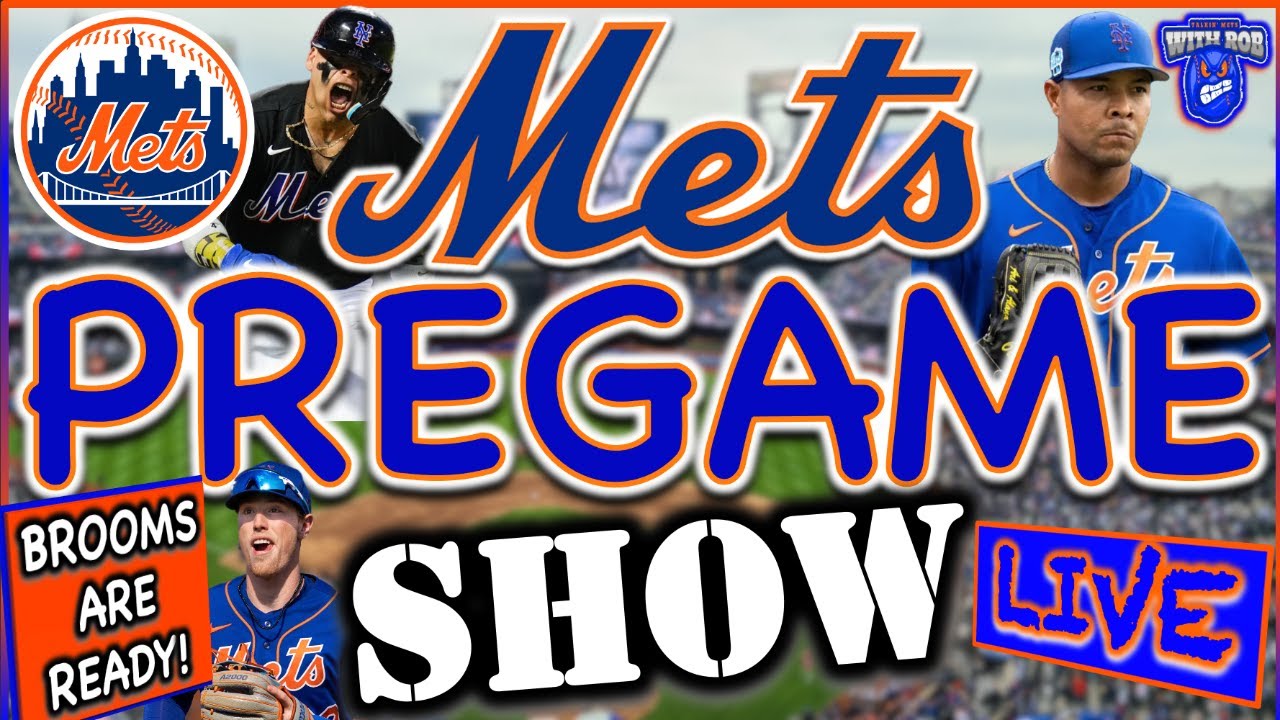 Mets PreGame Show LIVE! Mets vs White Sox Mets Game Live New York