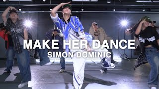 [성남/위례댄스학원] 힙합 클래스｜사이먼 도미닉 - make her dance (Feat. Loopy &amp; Crush)｜VIVIA Choreography