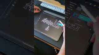 Tips de lettering en procreate parte 157 (Mascara de recorte)