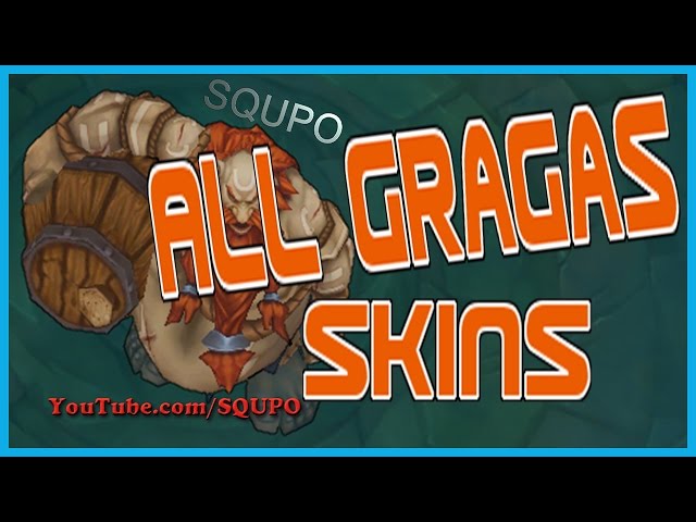 GRAGAS SKINS RANKING(TIERLIST)! WHICH SKIN YOU SHOULD BUT AND WHICH NOT? 