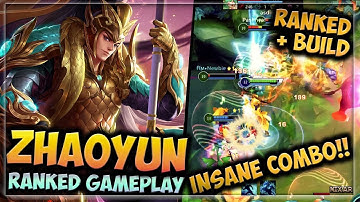 HEROES EVOLVED - ZHAO YUN BUILD | TIGER GENERAL SKIN | RANKED GAMEPLAY - INSANE COMBO!!