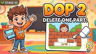 Most Tricky Puzzles! 😨 DOP 2: Delete One Part Gameplay & Solutions #viralvideo @AS-LegendGaming1 screenshot 1