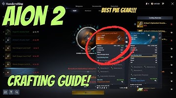 AION 2 CRAFTING GUIDE – Best PvE Weapons & How To Craft Them (Full Breakdown)
