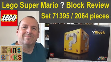 Lego in-depth Review 71395 Super Mario 64 ? Question Mark Block - Nintendo