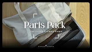 Minimalist pack with me for Paris | The Folds by Leah Mari Organization 2,119 views 1 year ago 3 minutes, 21 seconds