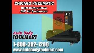 Chicago Pneumatic Quiet Rotary Screw Air Compressor - QRS5.0HP-3