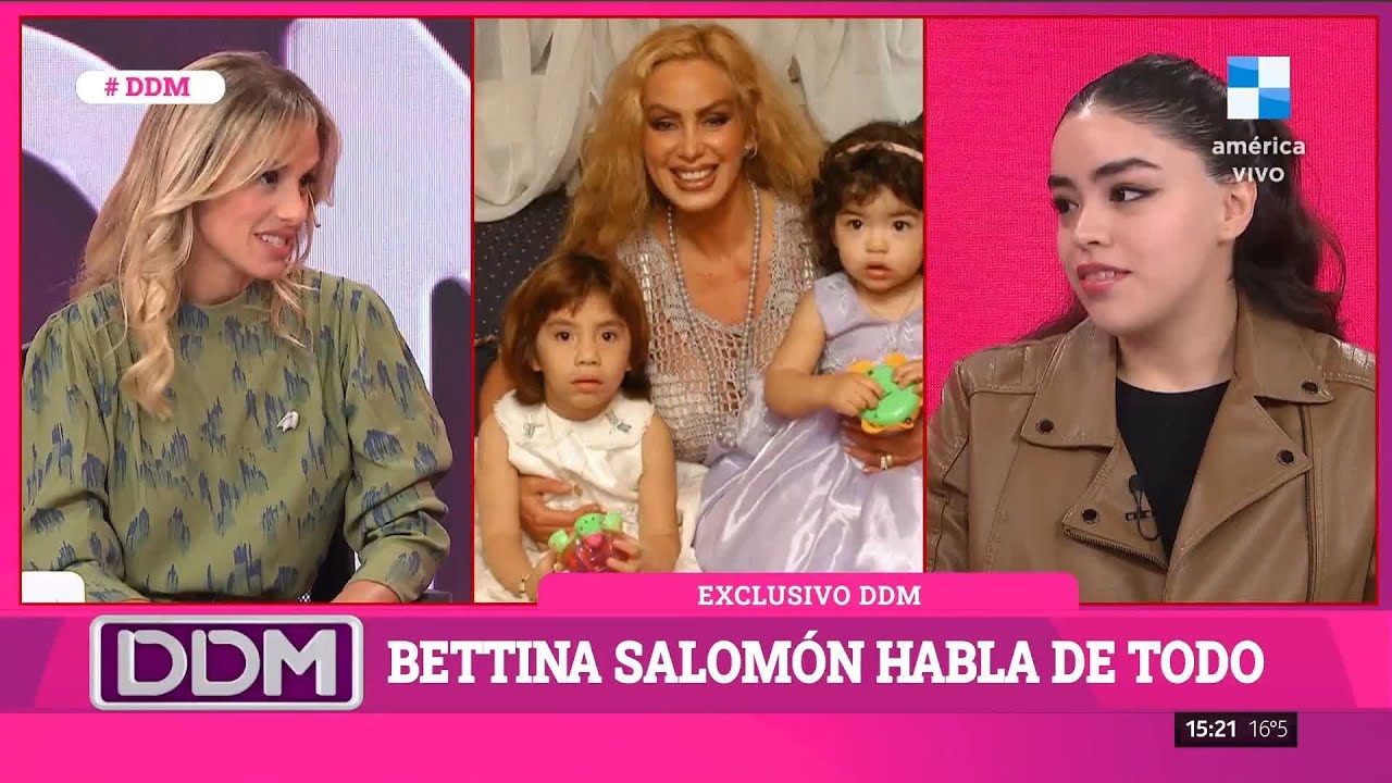 Bettina Salomón, hija de Beatriz, en #DDM: 