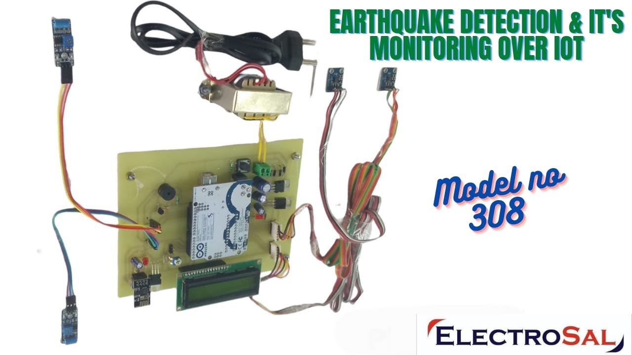 EARTHQUAKE DETECTION & IT'S MONITORING OVER IOT //Engineering ...