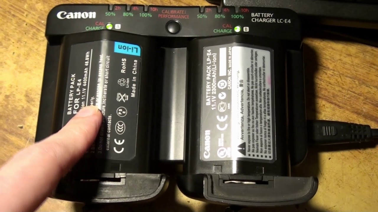 Canon Battery LP-E4N (EOS-1D Mark III/IV,1DC,1DX,1DS Mark III) at