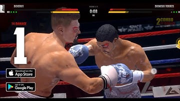 [Real boxing2] Gameplay walkthrough Part 1 (IOS, Android)