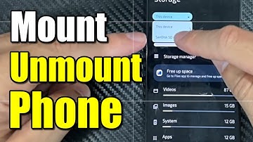 How to Mount or Unmount SD Card using ANY Android Phone (Best Method)