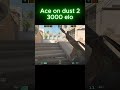 Ace on dust 2 #3000elo #counterstrike #cs2 #dust2 #cs2moments