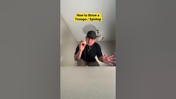 How to throw a Trompo - Quick Tutorial