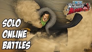 One piece burning blood Crocodile solo online battles gameplay ps4