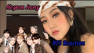 BTS reaction tiktoks Heyoon Jeong