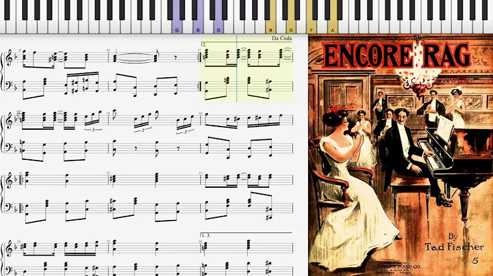Encore Rag by Tad Fischer (1912, Ragtime piano)