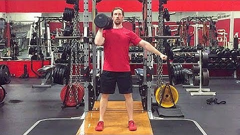 Single Arm Eccentric Accentuated Dumbbell Push Press