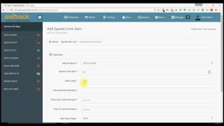 Speed Limit Alert Tutorial - aaiTrack screenshot 2