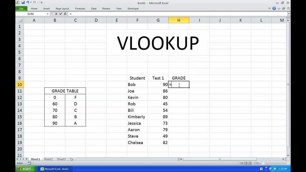 VLOOKUP Excel 19 (Simple)