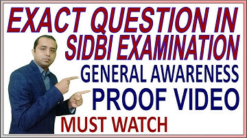 SIDBI Grade A 2022 Examination Exact Questions Match | # SIDBI GA Memory Based | #shorts