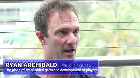 Ryan Archibald: The place of small sided games in ...
