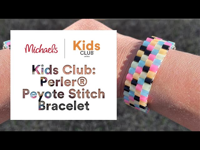 DIY Watermelon Perler Bead Bracelet | Pink Stripey Socks