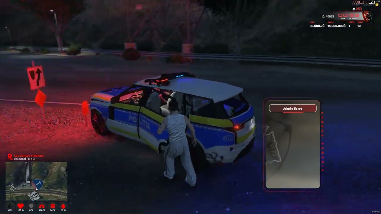 FiveM cu Necta pe Kronos : dam troll