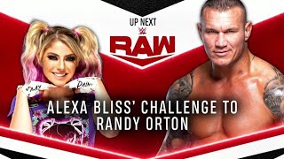 Alexa Bliss wants Randy Orton to do what he did to \