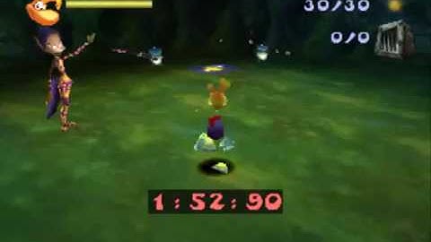 Rayman 2 The Great Escape PS1 Bonus Level The Walk Of Life