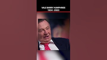 Vale Barry Humphries | 60 Minutes Australia